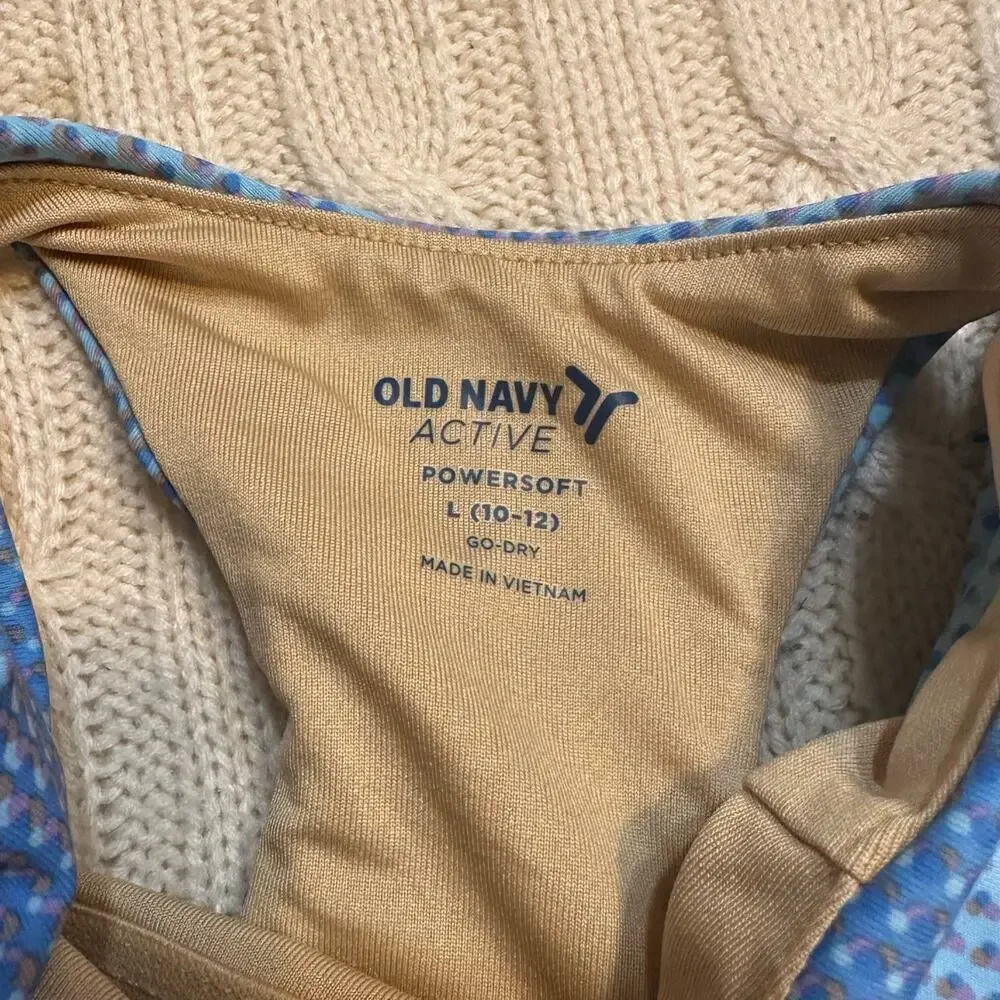 Old Navy Active Wear Outfit sz L (10-12) Two Piece Matching Set